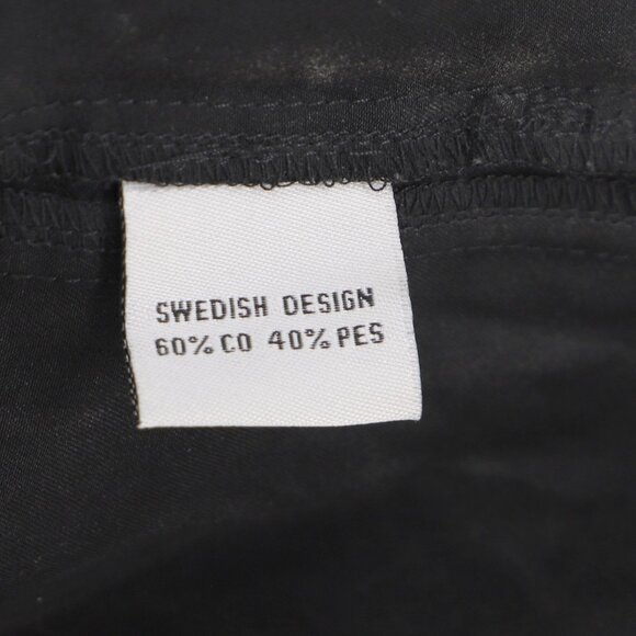 OLARS ULLA Ruched Pants in Gray & Black Sustainable Durable Functional Size L - Picture 10 of 10